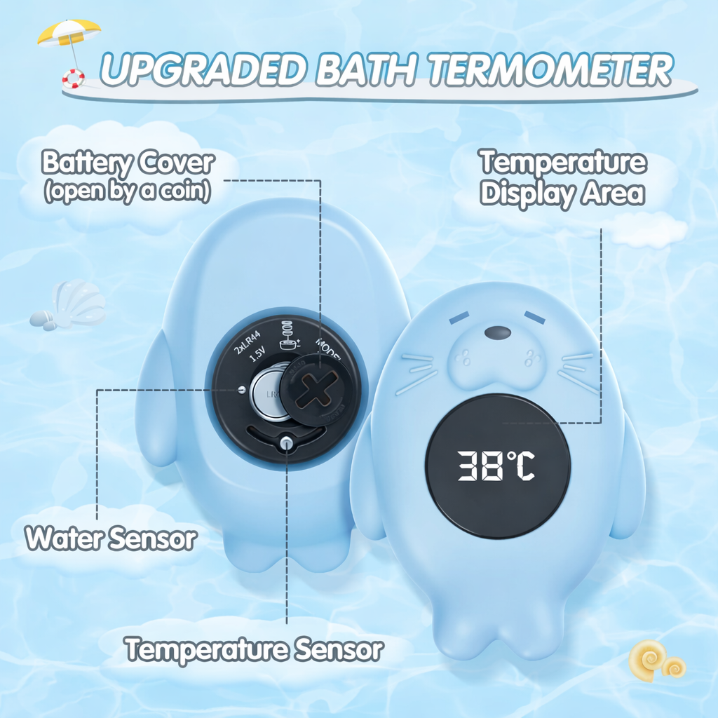 Safe Baby Bath Thermometer